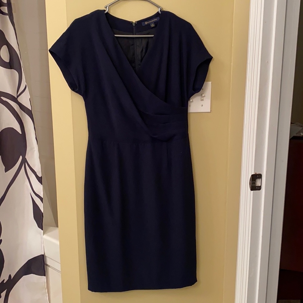Navy blue dress